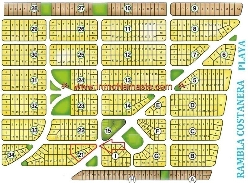 VENTA - Importante Lote en Balneario El Ensueño Colonia - Manzana 21, Lotes 12 al 18 en Santa Ana
 | Inmobiliaria Namasté | Colonia, Uruguay