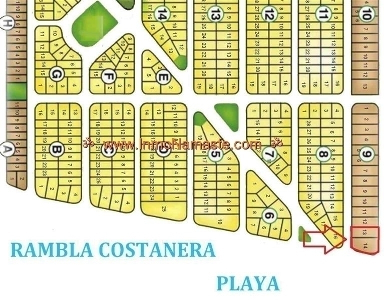 VENTA - Excelente Lote en El Ensueño sobre Rambla Costanera - Manzana 9, Lotes 13 y 14 en Santa Ana
 | Inmobiliaria Namasté | Colonia, Uruguay