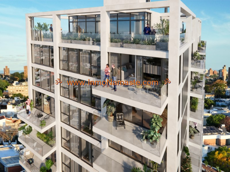 VENTA - Hermoso Apartamento a Estrenar en Edificio 01 Vista Montevideo en Montevideo
 | Inmobiliaria Namasté | Colonia, Uruguay